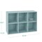 Best Choice Products 6-Cube Bookshelf, 13.5in Display Storage System, Organizer w/ Removable Back Panels
